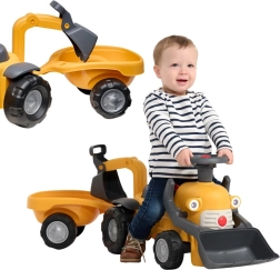 Falk poganjalec–bager Marcel s prikolico