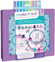 Make It Real komplet za izdelavo zapestnic Halo Charms True Blue