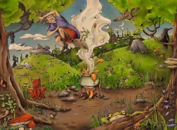 Ravensburger sestavljanka čarovnica 500 delov