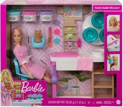 Barbie Salon Spa z obrazno masko – igralni set
