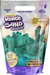 Kinetic Sand modro‑zelena bleščeča mivka 0,9 kg