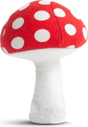 Tekstilna okrasna goba 16 cm