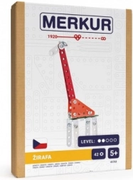 Konstrukcijski set Merkur Žirafa Mini 42 kosov