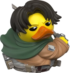 tubbz zbirateljska račkica attack on titan – levi ackerman, prva izdaja