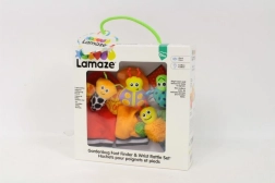 TOMY Lamaze ropotuljice za roke in nogice (komplet nogavičk in zapestnice)