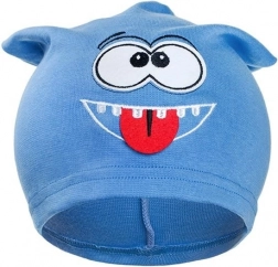 otroška jesenska kapica New Baby smeško svetlo modra 110 (4–5 let)