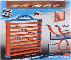 Proga 3v1 z avtomobilčki in garažo