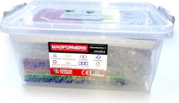 MAGFORMERS Geometrija 1: Sličice in stavbe – škatla 44 kosov