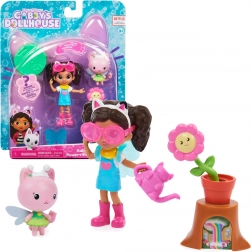 Mali set GABBY'S DOLLHOUSE – Gabi Vilokočka vrt z dodatki
