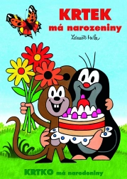 Pobarvanke A4 Krt ima rojstni dan
