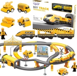 Woopie električna vlakovna proga – gradbena ekipa, 92 delov
