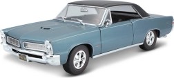 Maisto 1965 Pontiac GTO die-cast model blue 1:18