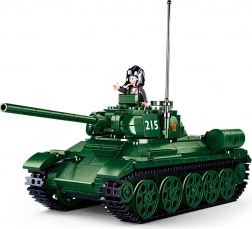 Sluban tank T-34/85 Model Bricks sestavljanka