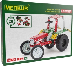 Merkur kmečka kovinska sestavljanka, 341 delov