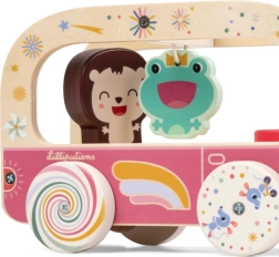 Lilliputiens lesen vlečni avtobus Samorog Lena