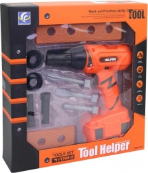 Otroški električni vrtalnik s priborom