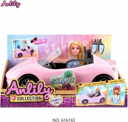 Punčka Marta z avtom in dodatki