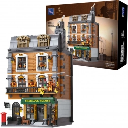 Konstrukcijski set PANTASY Sherlock Holmes Baker Street 221B – mestna hiša iz 3047 kosov