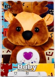 Severni jeleni mladič s lučko in zvokom za pomiritev otrok