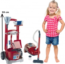 otroški čistilni voziček z sesalnikom Vileda Junior od Klein