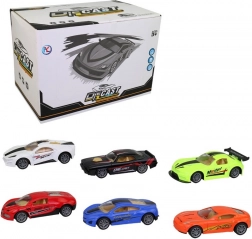 Kovinski avto z vzvratno vožnjo za otroke