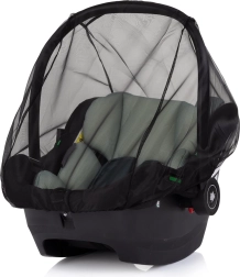 Univerzalna mreža proti komarjem za avtosedež CHIPO LINO, črna