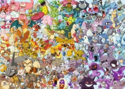 Sestavljanka 1000 kosov POKEMON Challenge – RAVENSBURGER