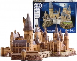 3D papirnate sestavljanke HARRY POTTER Bradaviški grad 4D Build