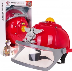 Interaktivna gasilska čelada za otroke 3+ z lučkami, sireno in nastavljivim obsegom