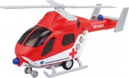 Reševalni helikopter s vztrajnikom z lučjo in zvokom