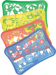 Stencils Design šablone za risanje – kmetija