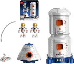 Interaktivna igrača Vesoljska postaja s kozmonavti in raketoplanom