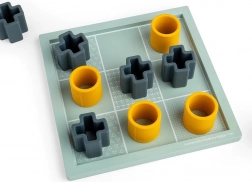 Bigjigs Toys križci in krožci iz lesa in silikona