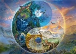 Sestavljanka Gorski svet 1000 koščkov SCHMIDT