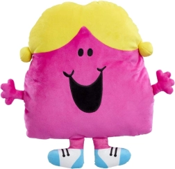 Plišasta blazinica LITTLE MISS CHATTERBOX – velika mehka prijateljica