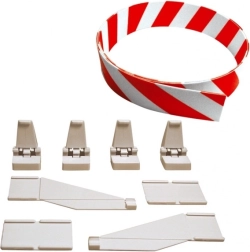 Ograja in nosilci za steze Carrera Evolution, Digital 132 in Digital 124 – komplet 3 m