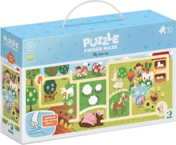 DODO Puzzle Labirint Moja Kmetija 10 kosov