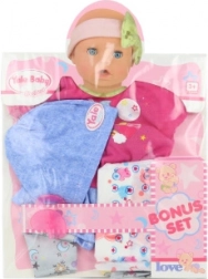 Oblačila za punčko 45 cm s plenico