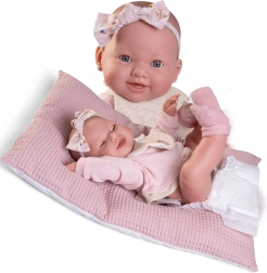 Realistična dojenčkova lutka z mehkim vinilnim telesom