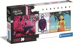 Panoramske sestavljanke CLEMENTONI Netflix Squid Game 1000 kosov