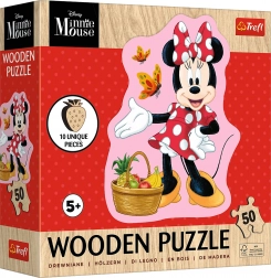 Lesene puzzle Disney Minnie, 50 kosov
