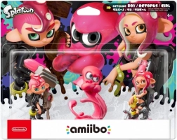 amiibo figurice SPLATOON Octoling – komplet 3 kos