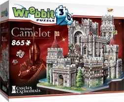 3D puzzle grad Camelot WREBBIT, 865 koščkov