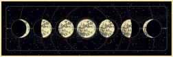 Panoramske sestavljanke Galaxy Faze lune 1000 koščkov