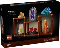 LEGO Ideas zbirka mineralov