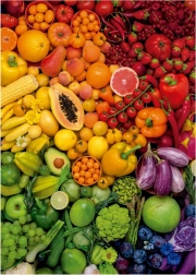 Educa Puzzle Barviti Vitamini 1000 koščkov