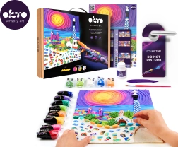 Okto slikanje z maso Park Güell – Barcelona 30 × 40 cm