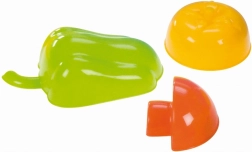 Modelčki Lena za kuhanje v obliki paprike, gobice in paradižnika