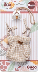 Oblačilo za opičjega dojenčka REBORN 32 cm z dudkom