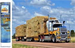 Diamantno slikanje Naložen tovornjak 30x40 cm